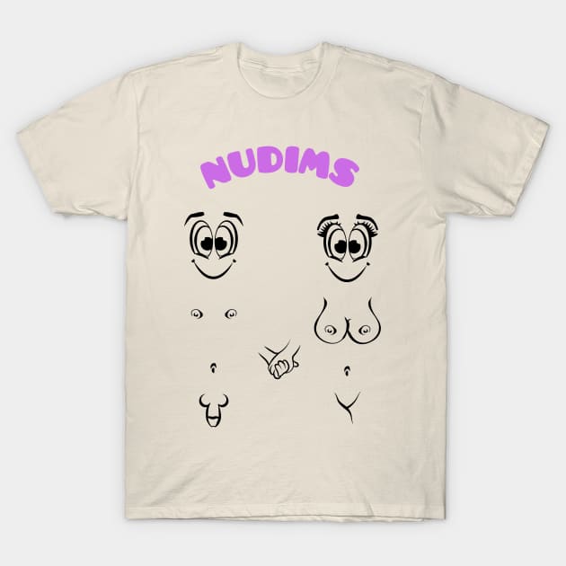 NUDIMS Couple T-Shirt by NUDIMS